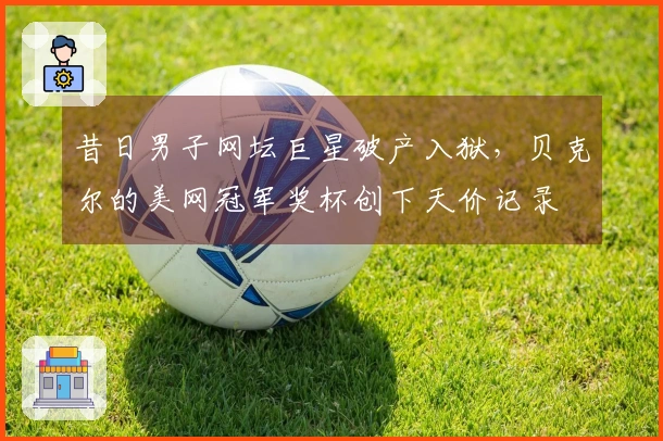 昔日男子网坛巨星破产入狱，贝克尔的美网冠军奖杯创下天价记录