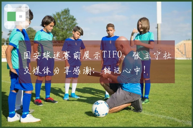国安球迷赛前展示TIFO，张玉宁社交媒体分享感谢：铭记心中！